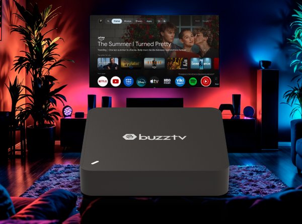 BuzzTV G-Series Set Top Box with Google TV