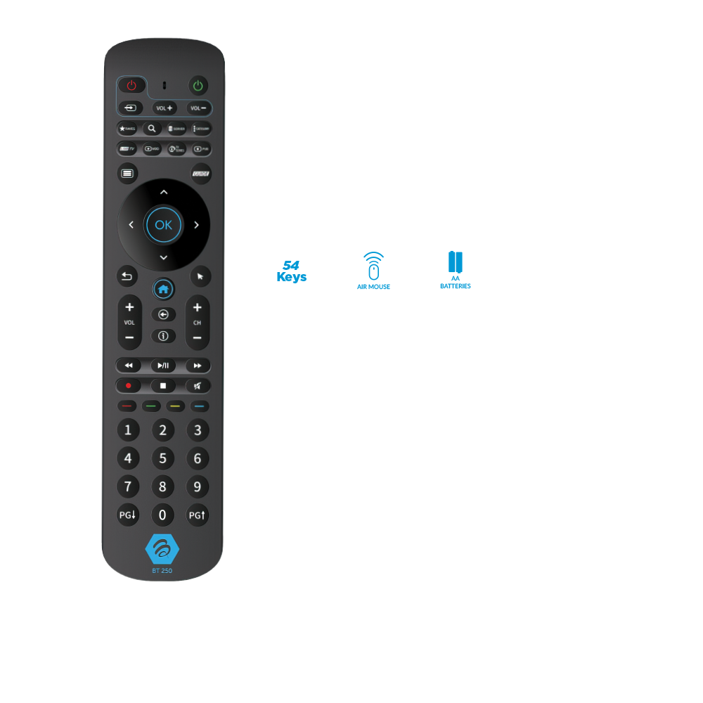 BuzzTV BT-250 Remote Control