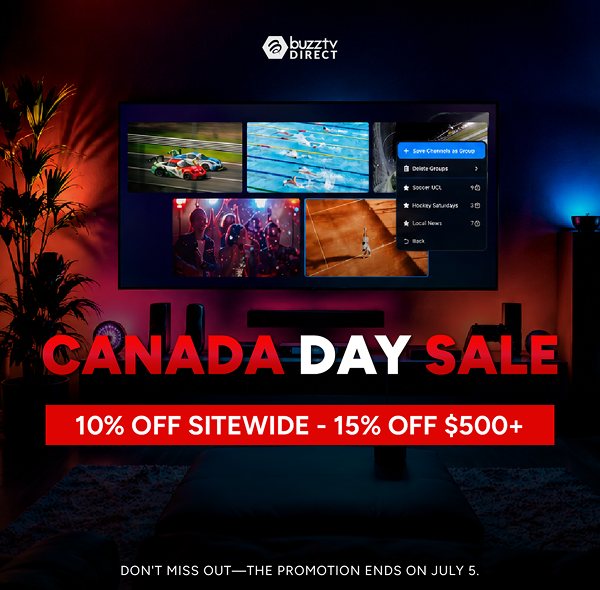 Canada Day Sale — 10% off sitewide, 15% off $500+. Ends July 5.