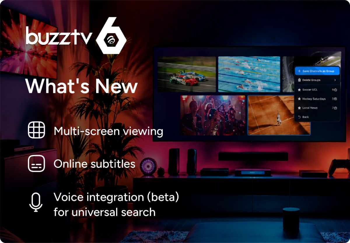 What's new: multi-screen viewing, online subtitles, and voice integration in beta for universal search